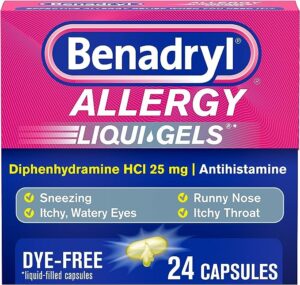 Benadryl Allergy Liqui-Gels