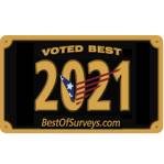 Voted Best 2021 Bestofsurveys.com