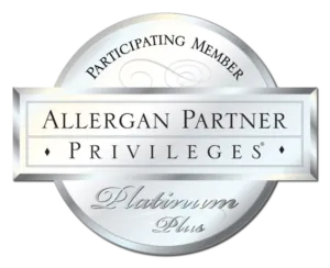 Allergan Partner Platinum Plus badge